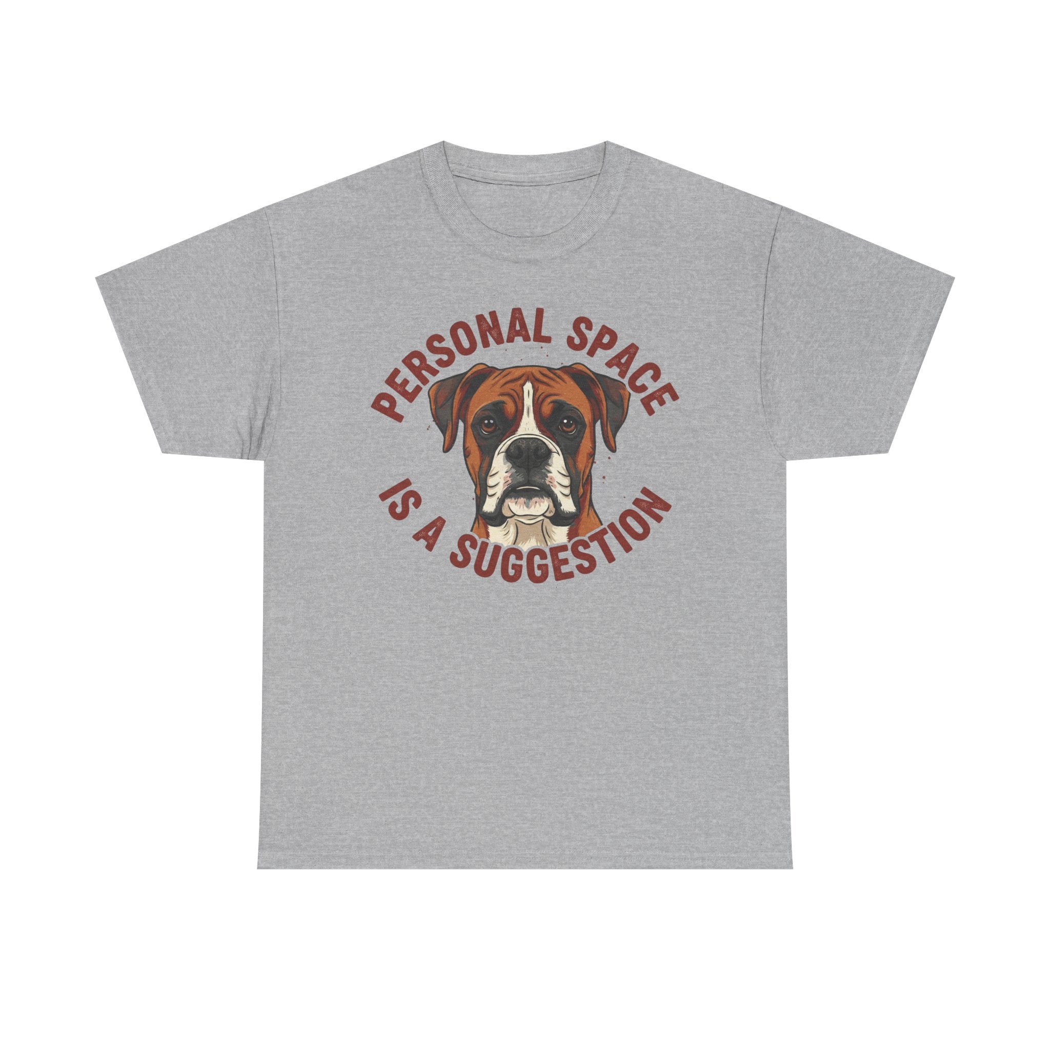 Boxer “Personal Space Is A Suggestion” Unisex Heavy Cotton Tee