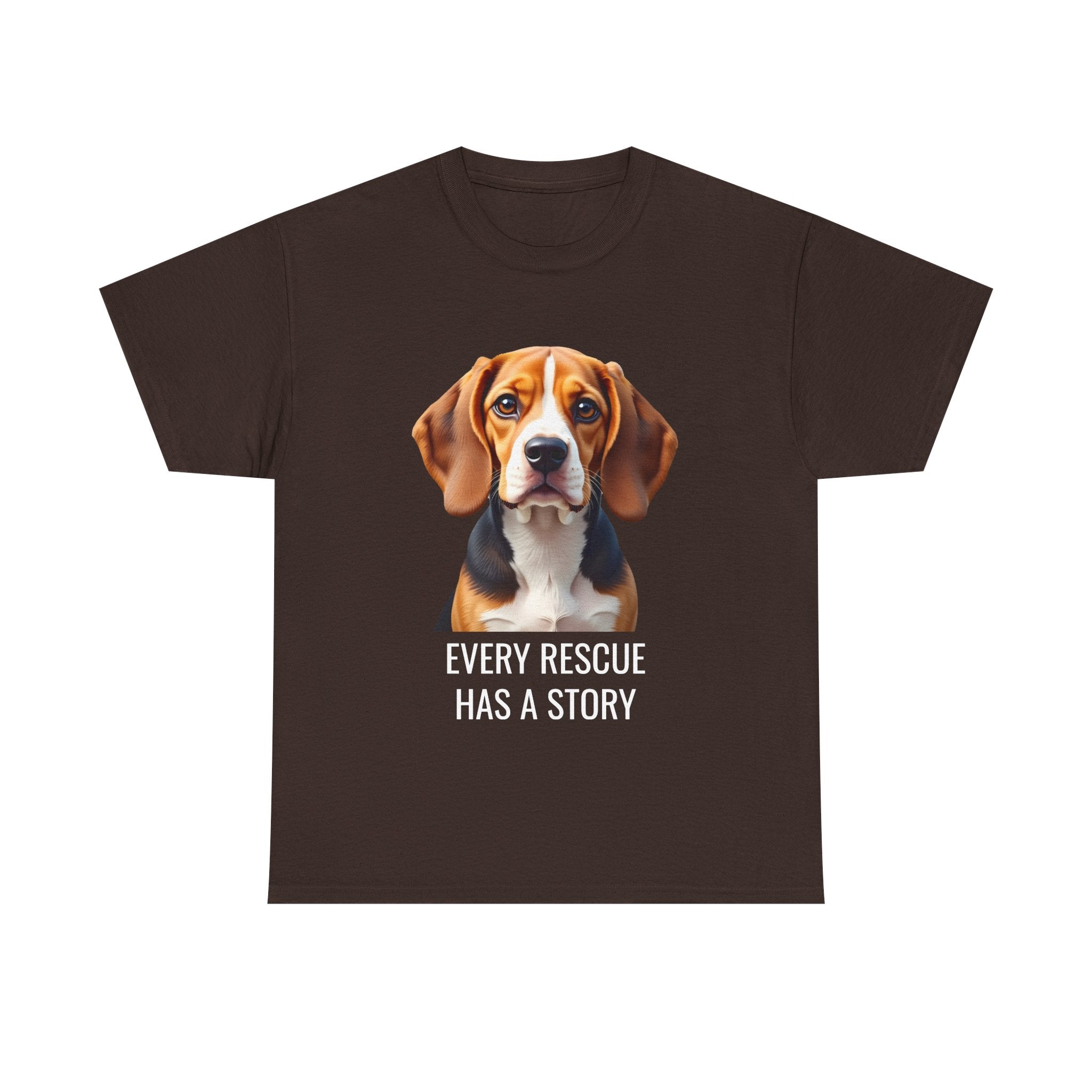 Rescue Beagle Unisex Heavy Cotton Tee 4