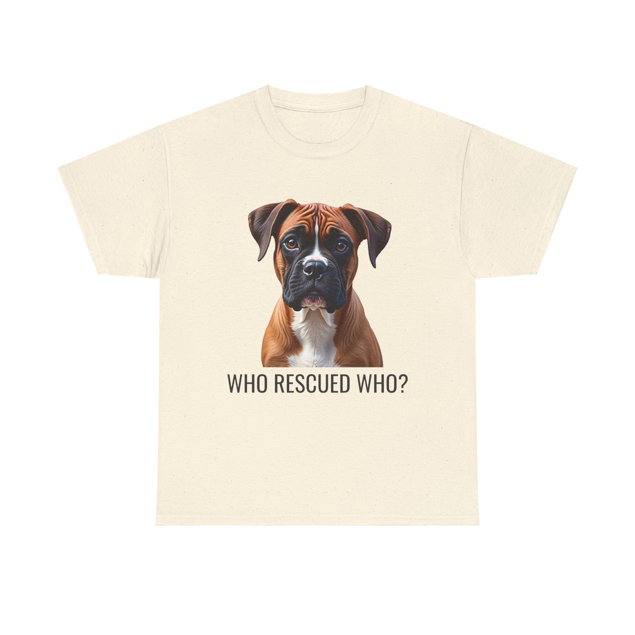 Rescue Boxer Unisex Heavy Cotton Tee 1