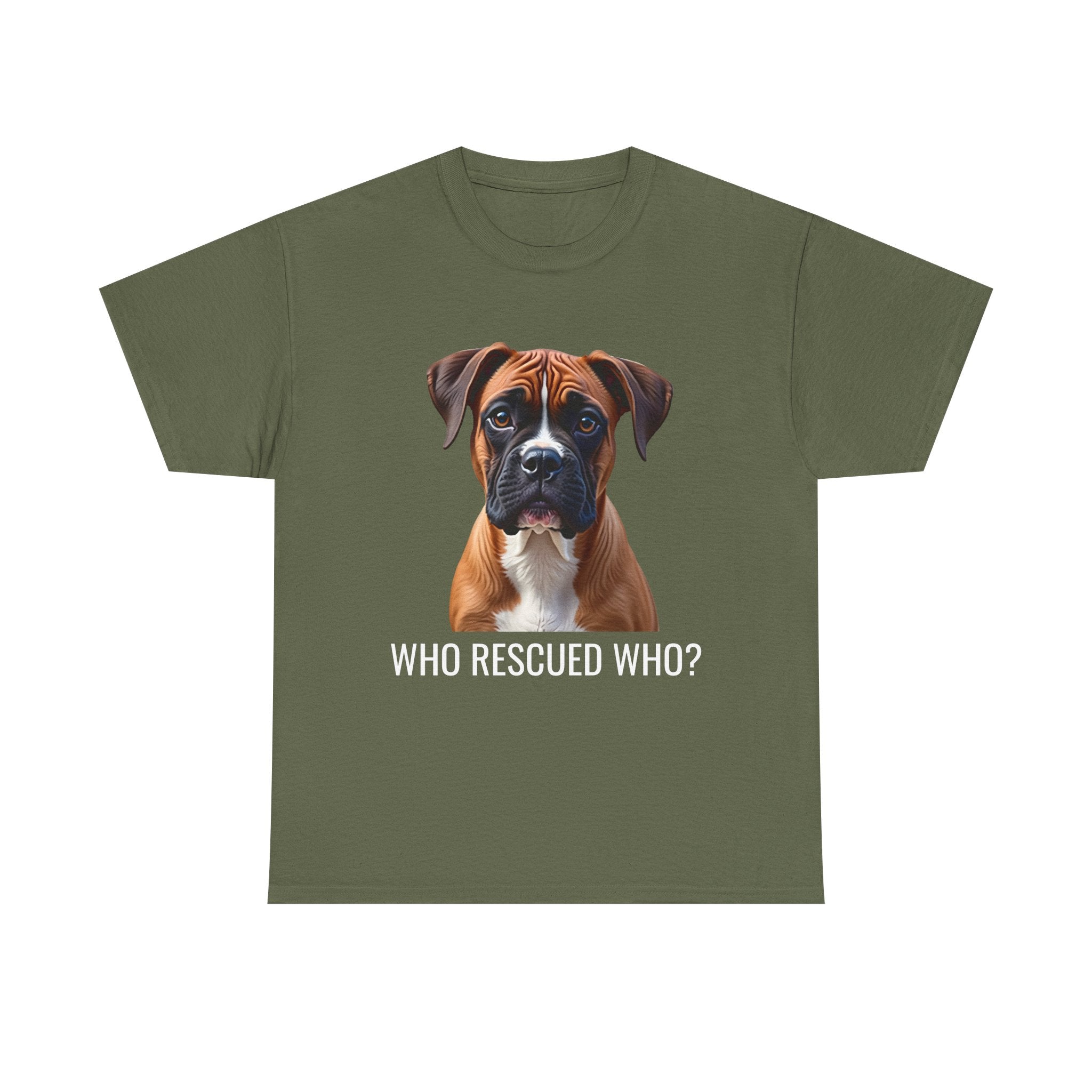 Rescue Boxer Unisex Heavy Cotton Tee 2